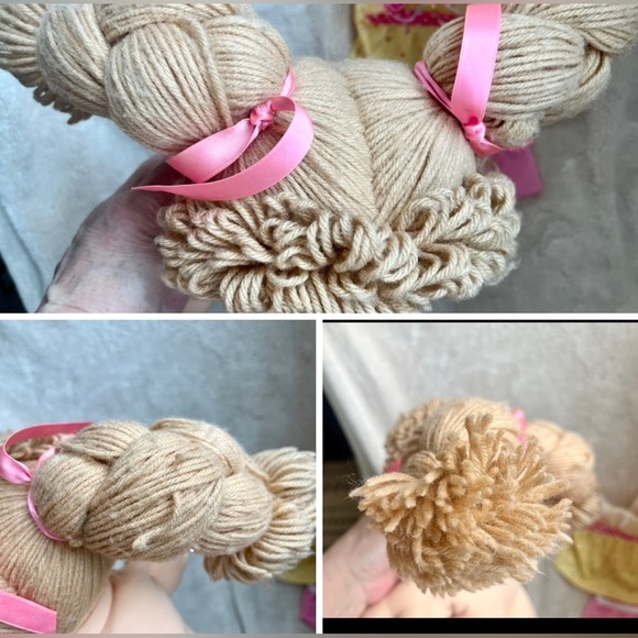 Cabbage patch doll green/sandy hair posable - Picture 14 of 14